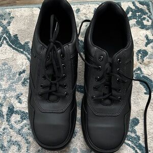 Rockport Men's Dark Leather Sneakers